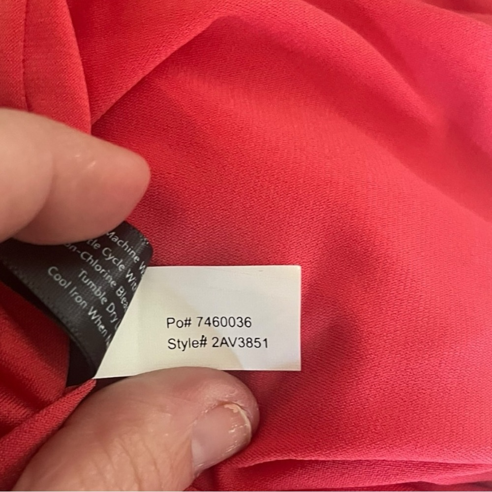 BOSTON PROPER Raspberry Halter Banded-Bottom Mock Neck Knit Top XL | EUC - Picture 9 of 11